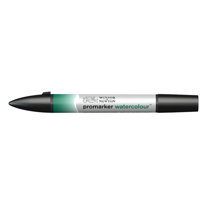 Hovedbilde W&N WATERCOLOUR MARKER 312 HOOKER'S GREEN DARK