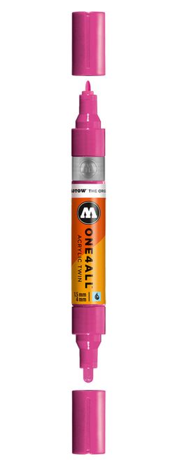 Hovedbilde Acrylic marker One4All Twin 1,5/4mm #232 magenta