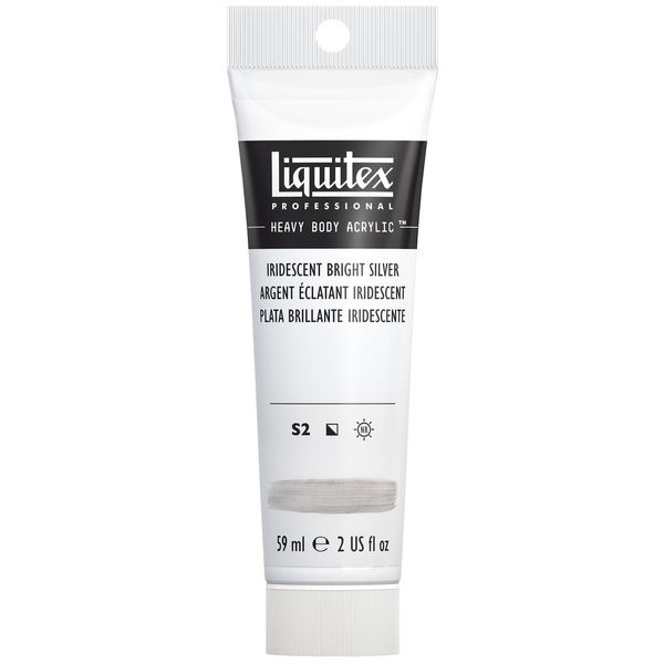 IRIDESCENT BRIGHT SILVER 59ML LQX PRO HEAVY BODY
