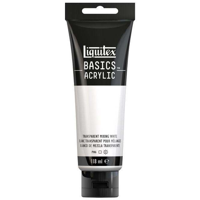Hovedbilde TRANSPARENT MIXING WHITE 118ML LQX BASICS