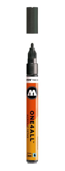 One4All 127HS 2mm #223 metallic black