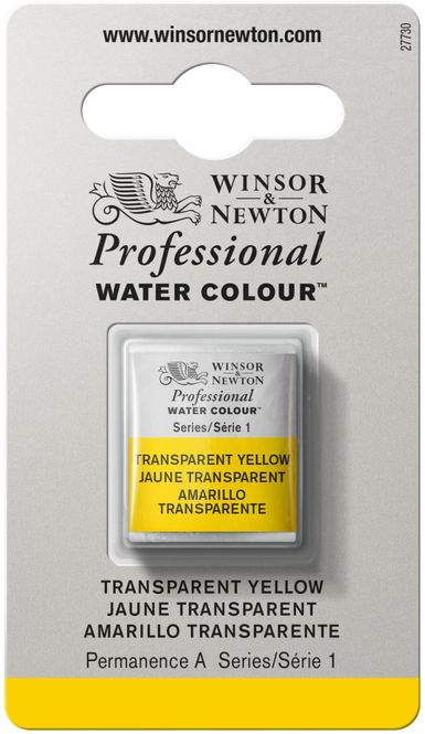 Hovedbilde TRANSPARENT YELLOW HALV PAN W&N pwc