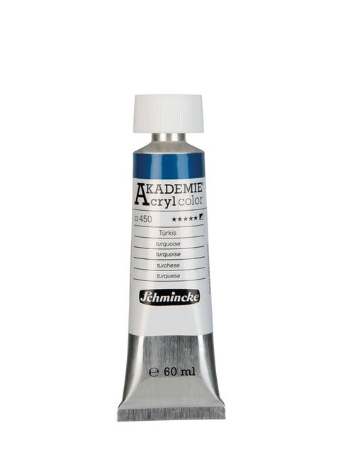 Hovedbilde Schmincke Akademie 60ml. turquoise