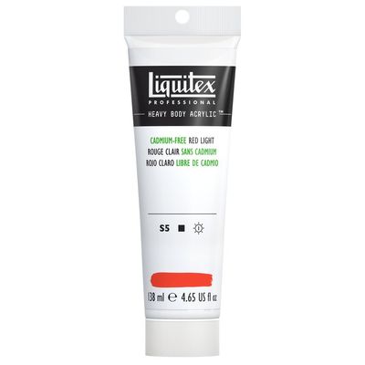 CADMIUM FREE RED LIGHT 138ML LQX PRO HEAVY BODY