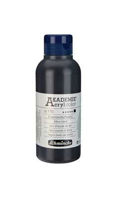 Schmincke Akademie 250ml. Mars black