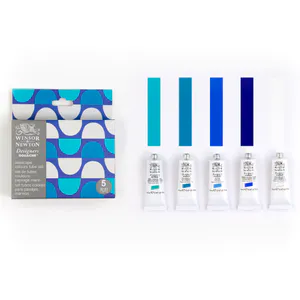 Hovedbilde W&N DESIGNERS GOUACHE SEASCAPE SET 5X14ML TUBES