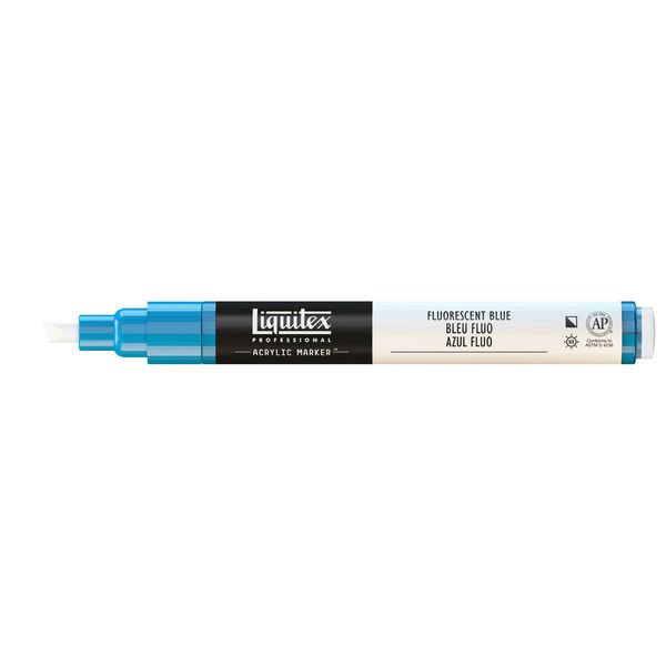 FLUORESCENT BLUE LQX PRO PAINT MARKER FINE