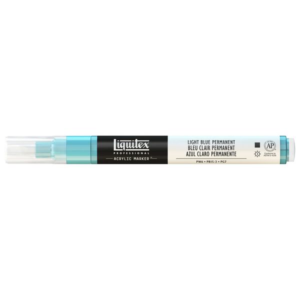 LIGHT BLUE PERMANENT LQX PRO PAINT MARKER FINE