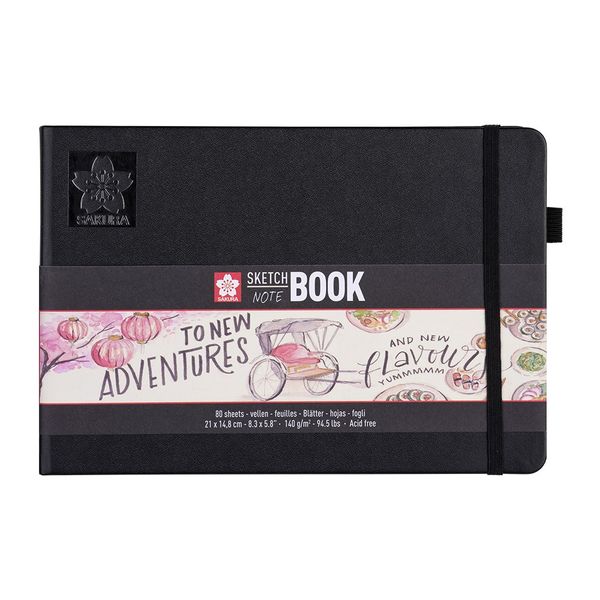 Sakura Sketch NoteBook &#8211; 21x15cm 140g/m &#8211; Kremhvit