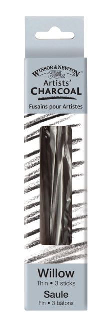 Hovedbilde W&N WILLOW CHARCOAL THIN 3ST