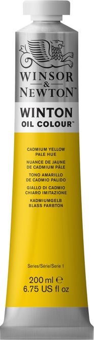Hovedbilde CADMIUM YELLOW PALE HUE W&N WINTON OIL 200ML TUBE