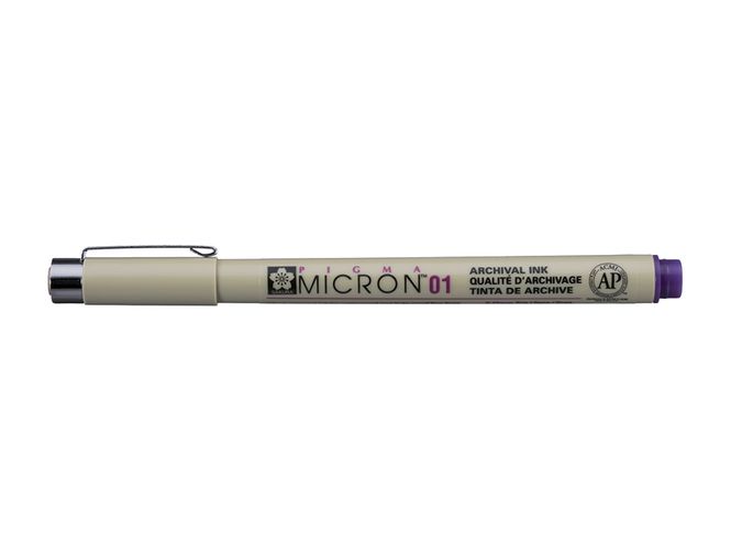 Hovedbilde Sakura Pigma Micron 01 - 0,25mm - 24 Purple
