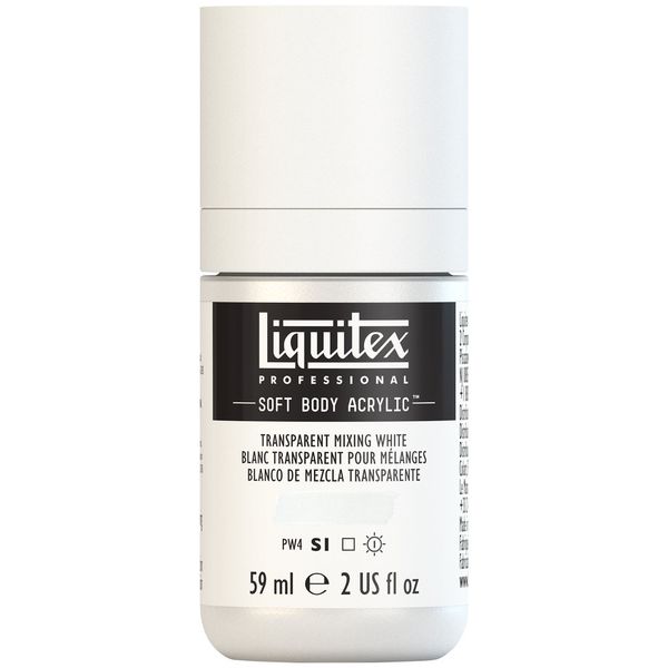 TRANSP MIXING WHITE 59ML LQX PRO SOFT BODY