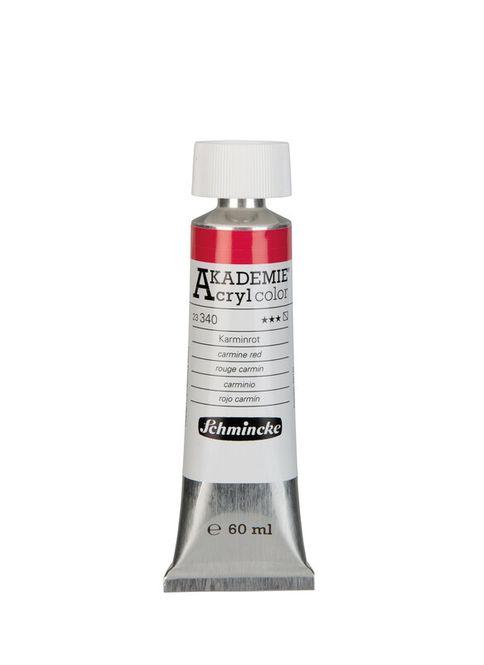 Hovedbilde Schmincke Akademie 60ml. carmine red