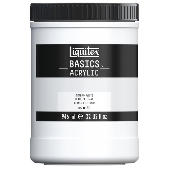 Hovedbilde TITANIUM WHITE 946ML LQX BASICS