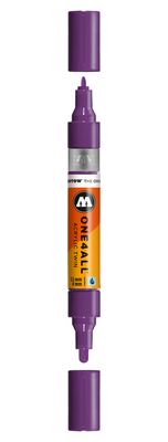 Acrylic marker One4All Twin 1,5/4mm #042 currant
