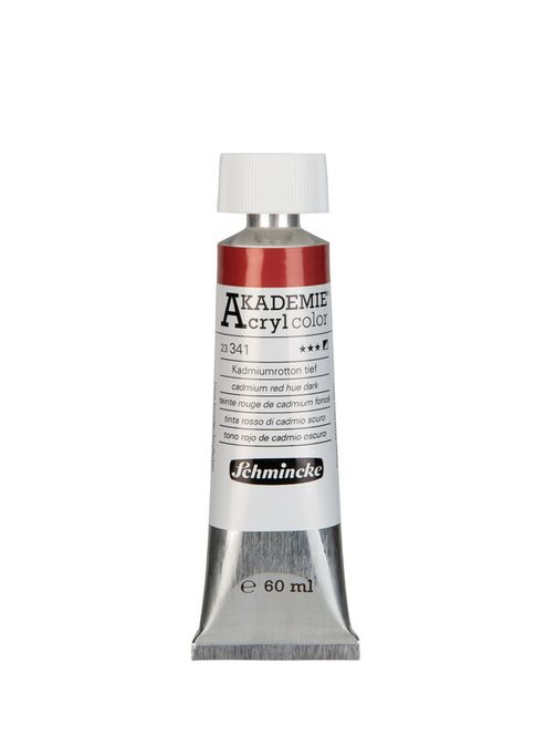 Hovedbilde Schmincke Akademie 60ml. cadmium red hue dark