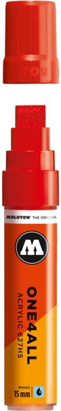 Acrylic marker One4All 627HS 15mm #013 traffic red