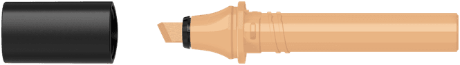 Hovedbilde Sketcher Cartridge chisel terracotta middle