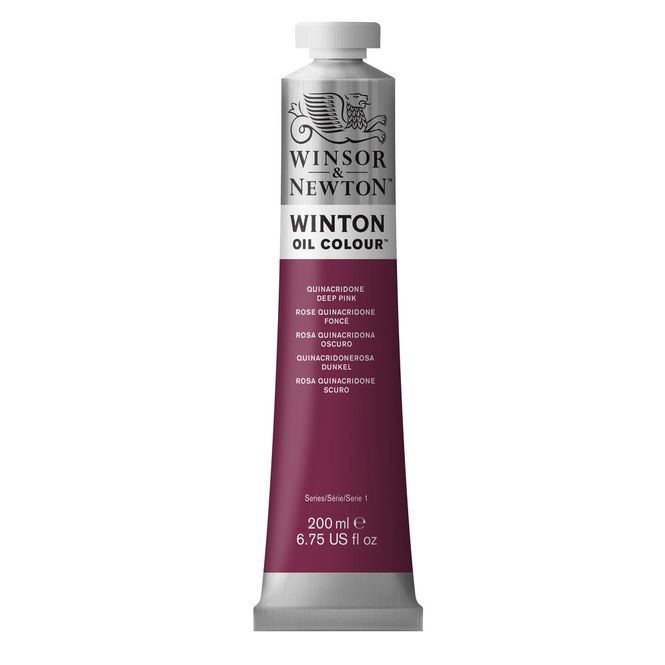 Hovedbilde QUINACRIDONE DEEP PINK W&N WINTON OIL 200ML TUBE