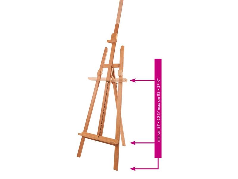 Mabef Atelierstaffeli M/13 &#8211; Basic lyre easel