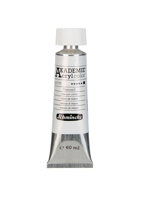 Hovedbilde Schmincke Akademie 60ml. titanium white