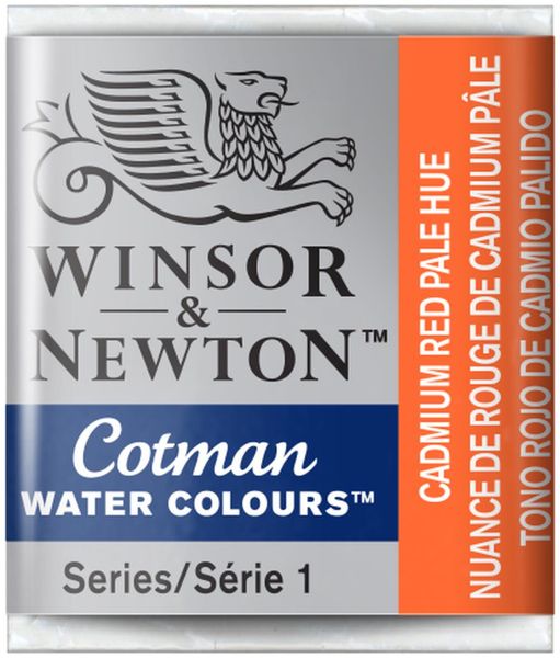 CADMIUM RED PALE HUE H/PAN W&N COTMAN
