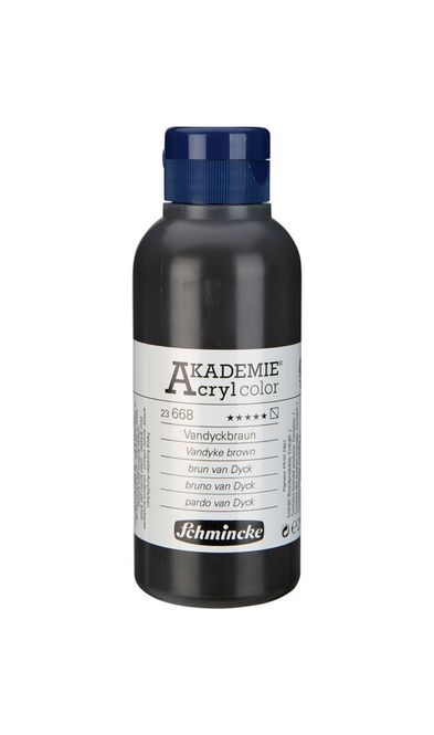 Hovedbilde Schmincke Akademie 250ml. Vandyke brown