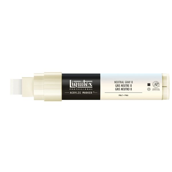 LQX PRO PAINT MARKER WIDE NEUTRAL GRAY .8