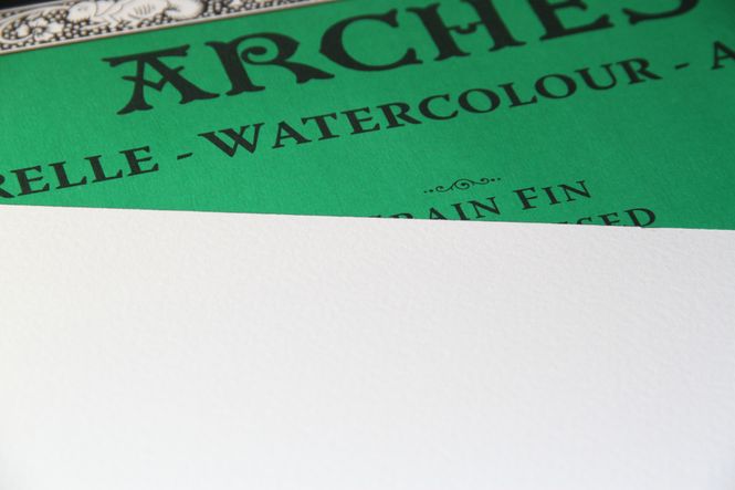 Hovedbilde ARCHES Aquarelle CP 56x76 cm 300G Bright White