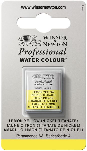 LEMON YELLOW (NKL TIT) HALV PAN W&N pwc