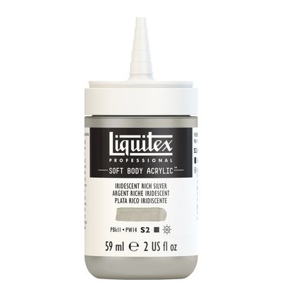 IRIDESCENT RICH SILVER 59ML LQX PRO SOFT BODY
