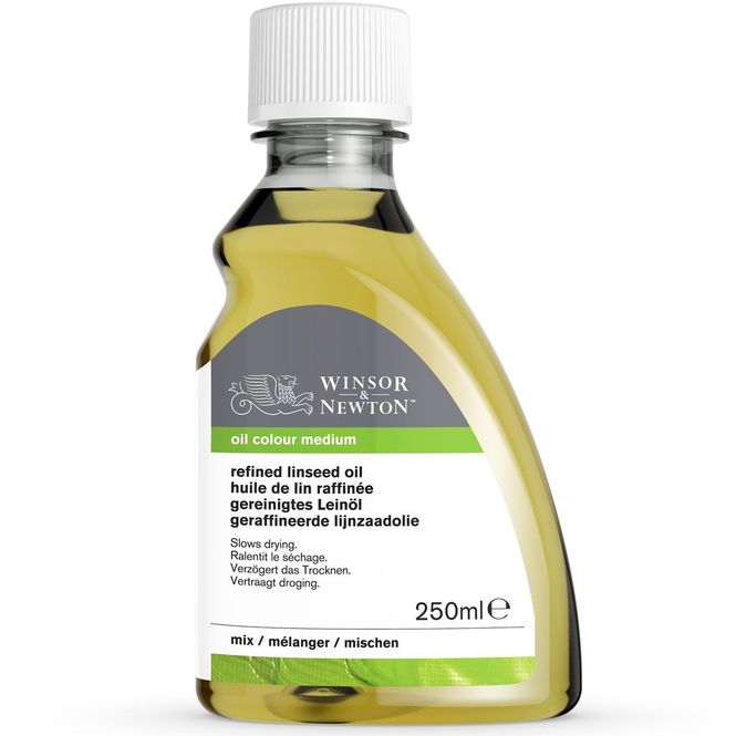 Hovedbilde W&N OIL ADDITIVE 250ML BTL LINSEED OIL REFINED V3