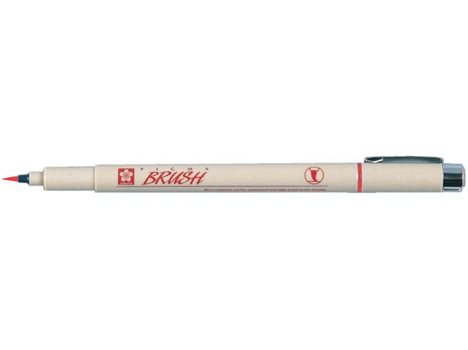 Hovedbilde Sakura Pigma Brush Pen #19 Rød