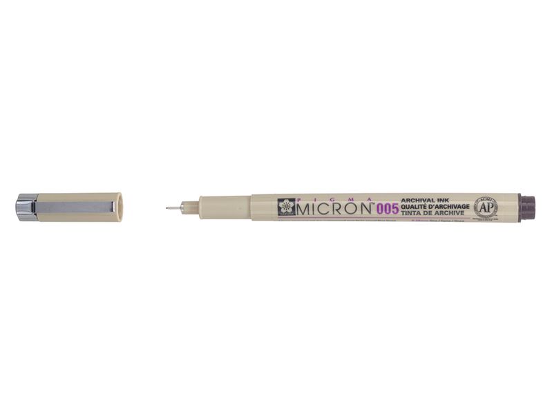 Sakura Pigma Micron 005 - 0,20mm - 12 Brun (lys brun)