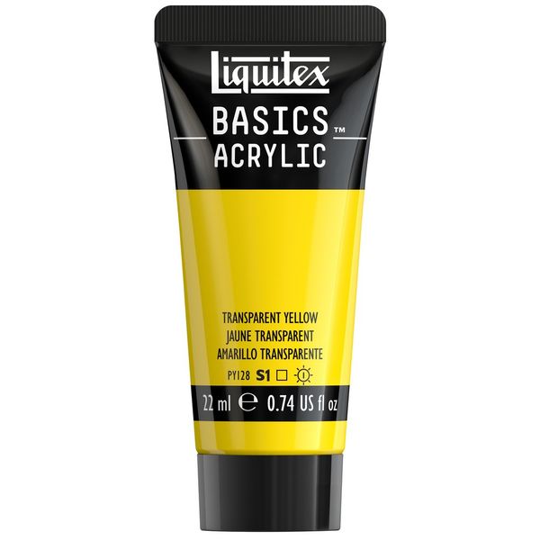 TRANSPARENT YELLOW 22ML LQX BASICS