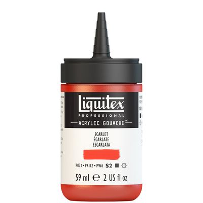 SCARLET 59ML LQX PRO ACRYLIC GOUACHE