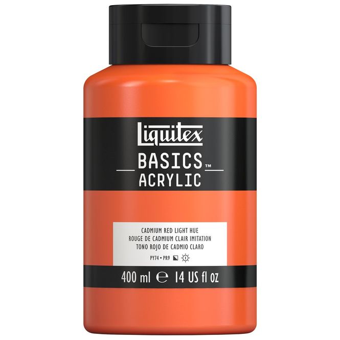 Hovedbilde CADMIUM RED LIGHT HUE 400ML LQX BASICS