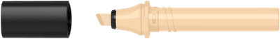 Sketcher Cartridge chisel milk coffee light