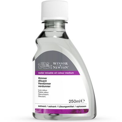 W&N WATER MOA 250ML BTL THINNER V3