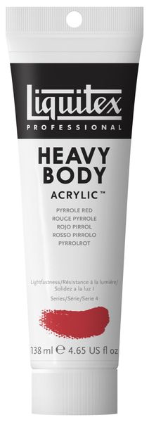 PYRROLE RED 138ML LQX PRO HEAVY BODY
