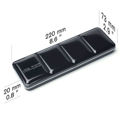 W&N PROFESSIONAL WATERCOLOUR 12 HP CUSTOMISABLE TRAVEL TIN