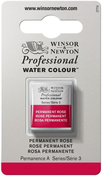 PERMANENT ROSE HALV PAN W&N pwc