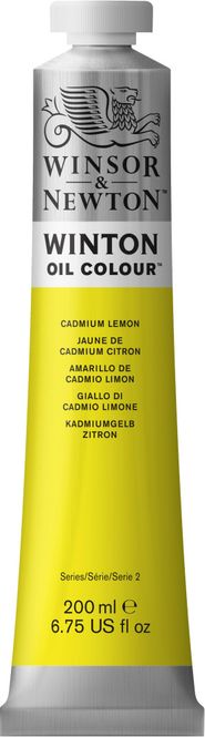 Hovedbilde CADMIUM LEMON HUE W&N WINTON OIL 200ML TUBE
