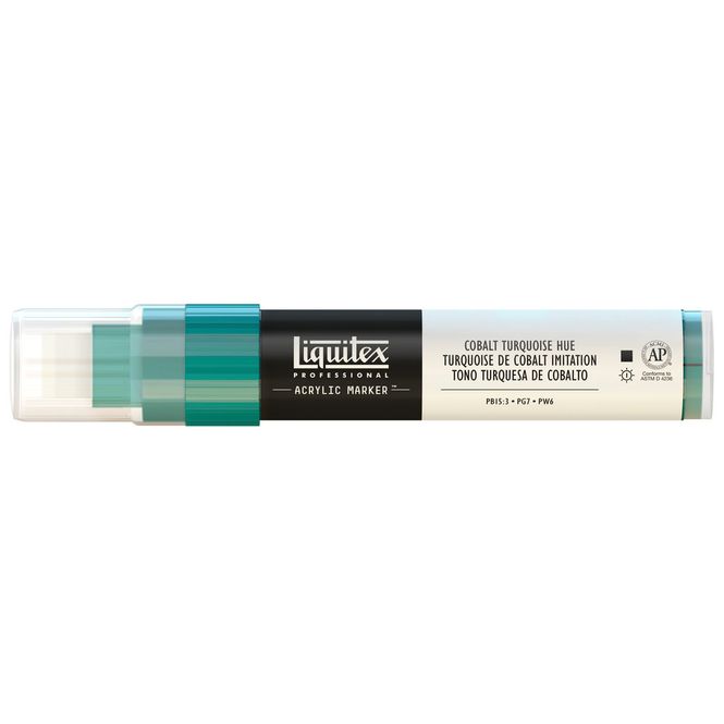 Hovedbilde LQX PRO PAINT MARKER WIDE COBALT TURQUOISE HUE