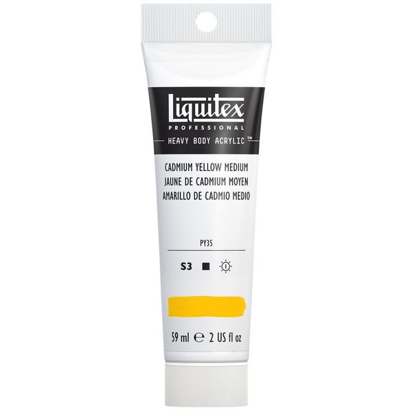 CADMIUM YELLOW MEDIUM 59ML LQX PRO HEAVY BODY