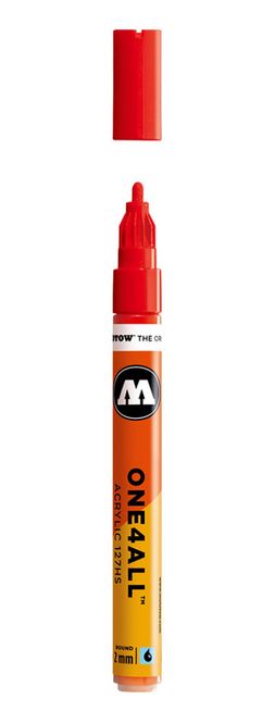 Hovedbilde One4All 127HS 2mm #013 traffic red