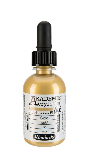 Hovedbilde Schmincke Akademie 50ml. ink gold