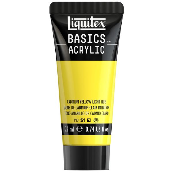 CADMIUM YELLOW LIGHT HUE 22ML LQX BASICS