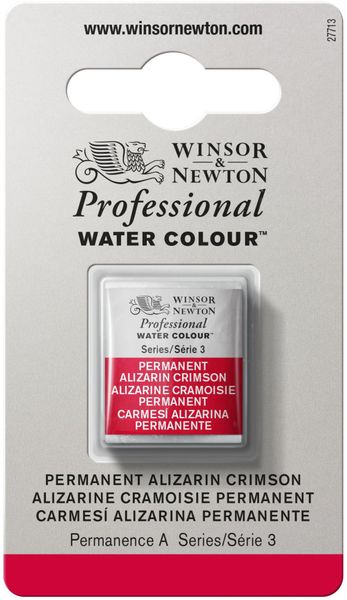 PERMANENT ALIZARIN CRIMSON HALV PAN W&N pwc